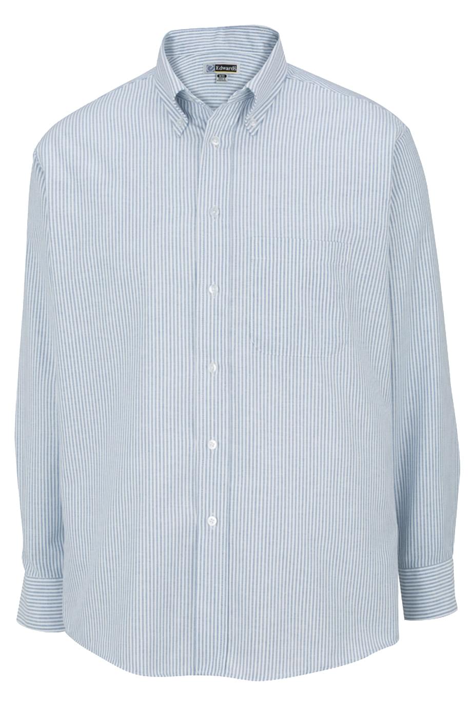 Easy Care Oxford (Color: Blue Stripes, Burgundy Stripes, Grey Stripes)