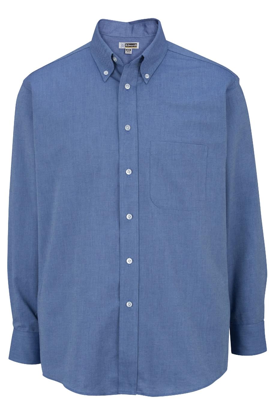 Easy Care Oxford (Color: White, French Blue, Blue, Light Grey, Black)