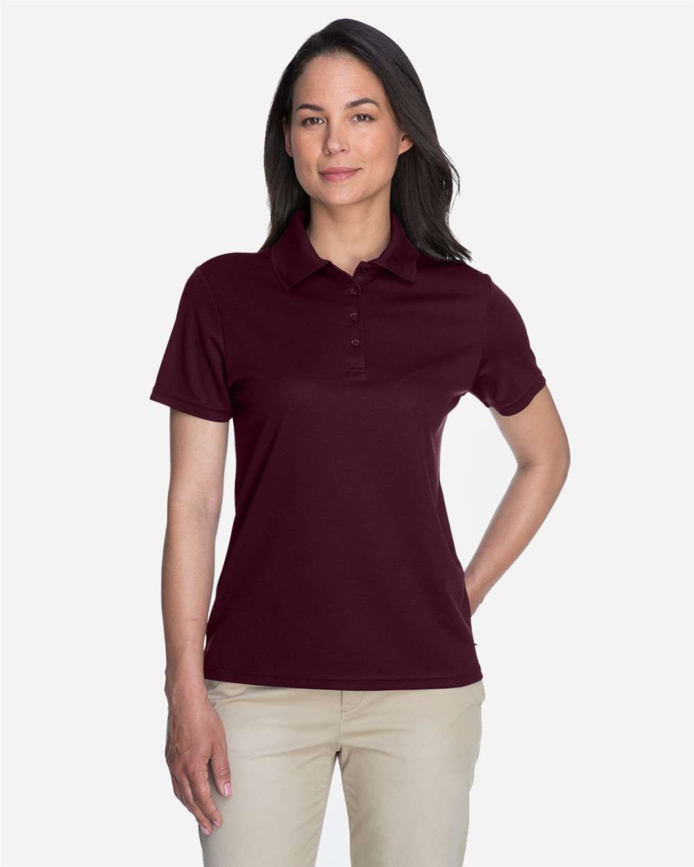 CORE365 Women's Origin Performance Piqué Polo (Color: Multiple)