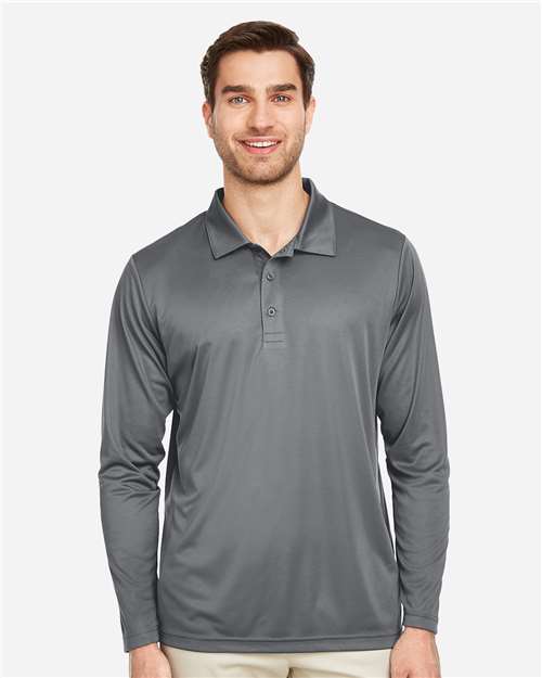 Team 365 Men's Zone Performance Long Sleeve Polo