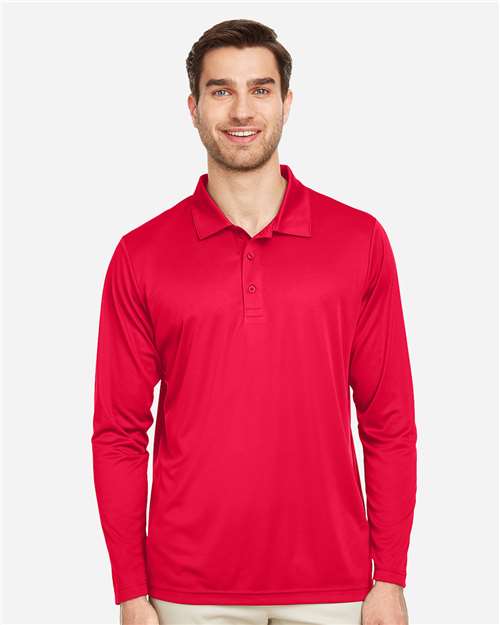 Team 365 Men's Zone Performance Long Sleeve Polo