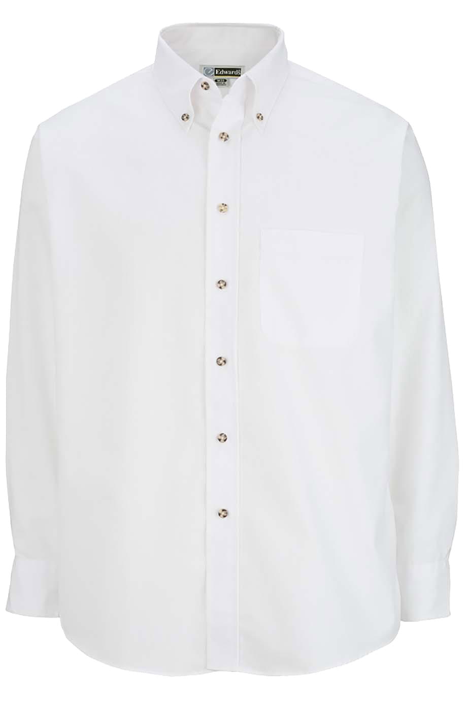 Easy Care Poplin Long Sleeve Men's Shirt