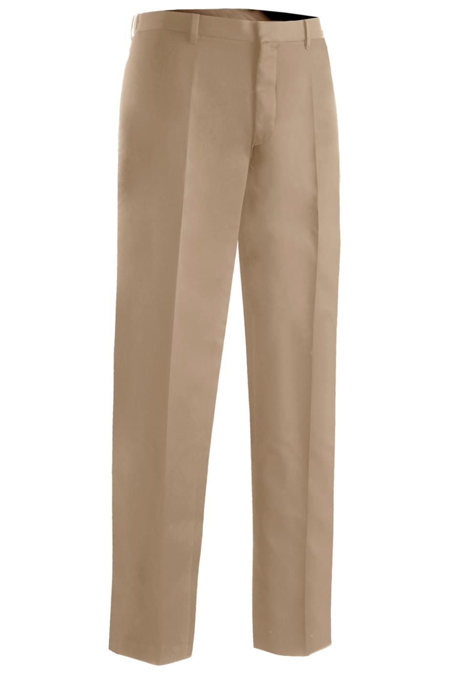 Microfiber Flat Front Dress Pant