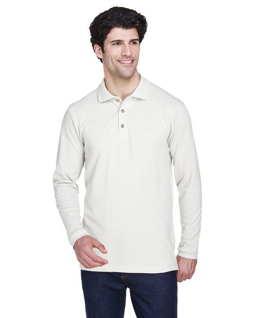 UltraClub Classic Long Sleeve Polo