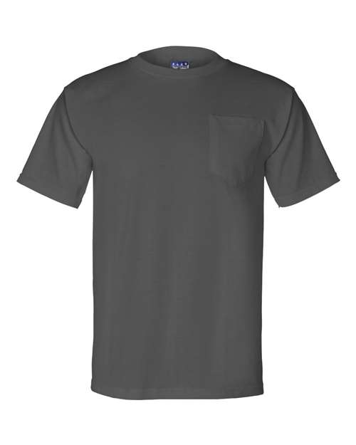 Bayside Unisex Union-Made Pocket T-Shirt