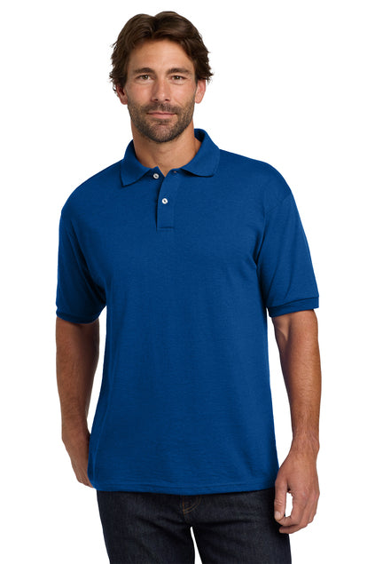 Hanes® EcoSmart® 5.2-Ounce Jersey Knit Sport Shirt