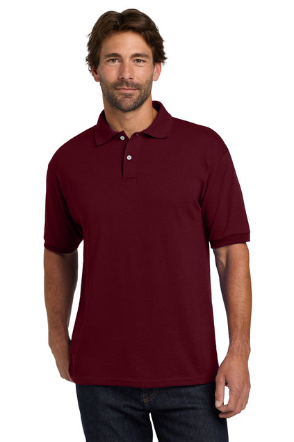 Hanes® EcoSmart® 5.2-Ounce Jersey Knit Sport Shirt