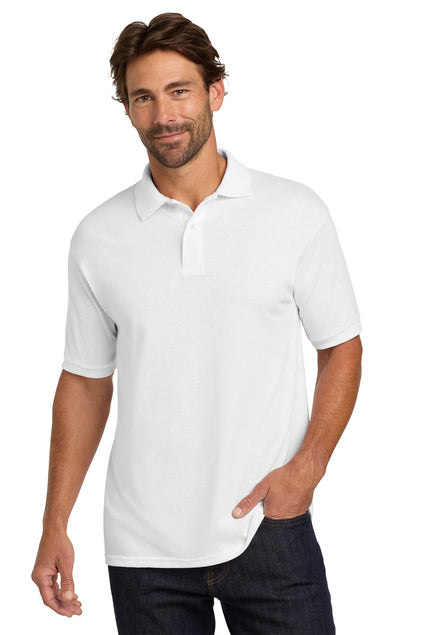 Hanes® EcoSmart® 5.2-Ounce Jersey Knit Sport Shirt