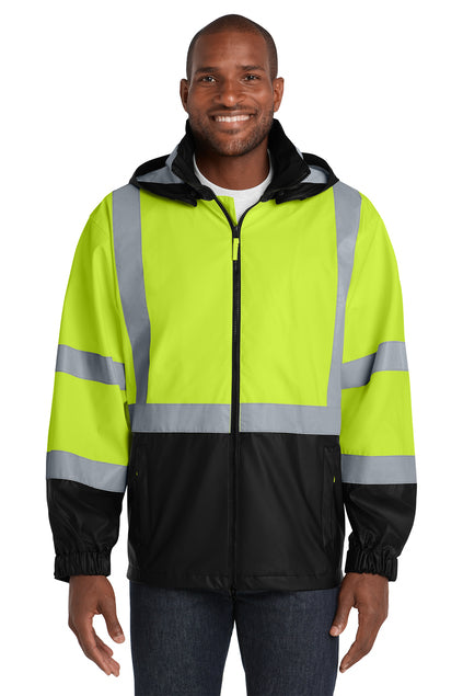 CornerStone® ANSI 107 Class 3 Safety Windbreaker