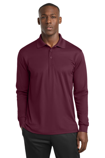 Sport-Tek® Long Sleeve Micropique Sport-Wick®Polo