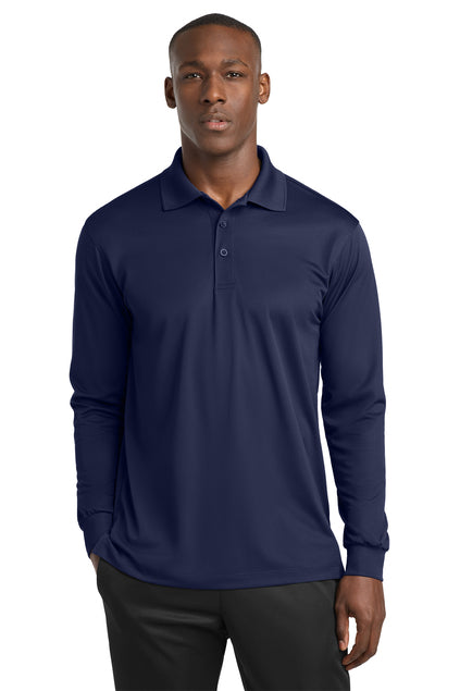 Sport-Tek® Long Sleeve Micropique Sport-Wick®Polo
