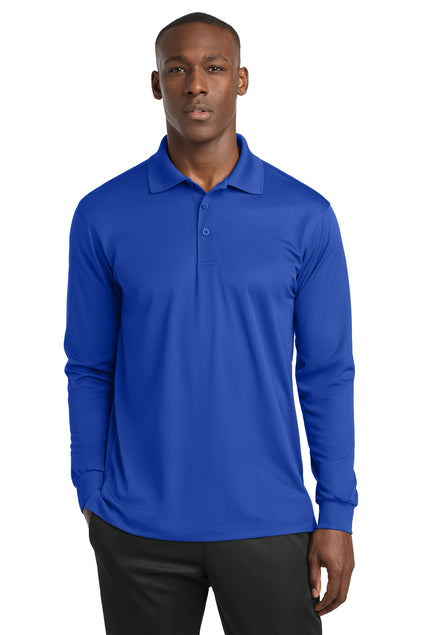 Sport-Tek® Long Sleeve Micropique Sport-Wick®Polo