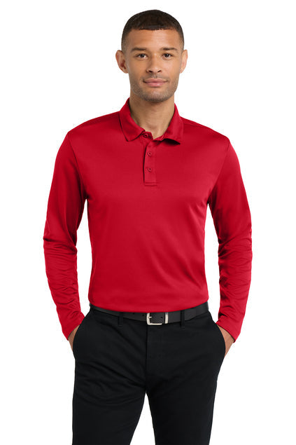 Port Authority® Silk Touch™ Performance Long Sleeve Polo