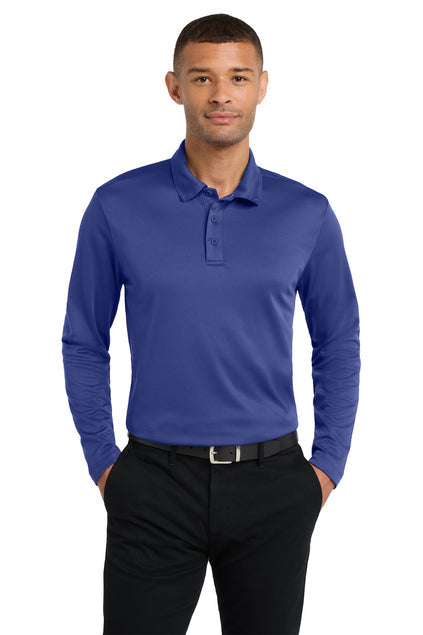 Port Authority® Silk Touch™ Performance Long Sleeve Polo