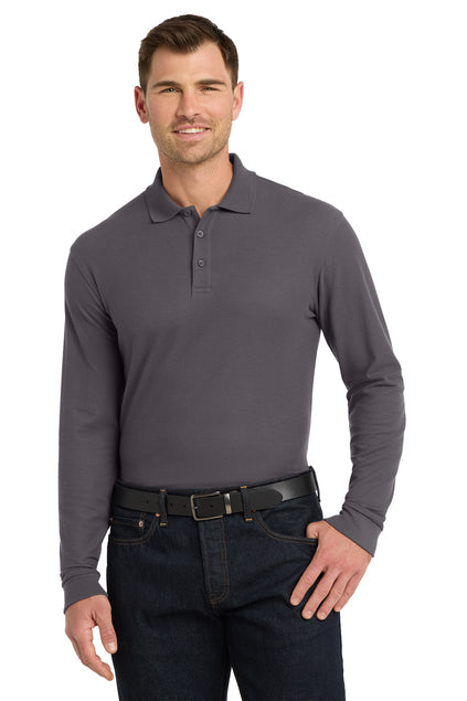 Port Authority® Long Sleeve Core Classic Pique Polo