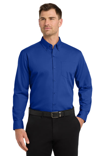Port Authority® Long Sleeve Carefree Poplin Shirt