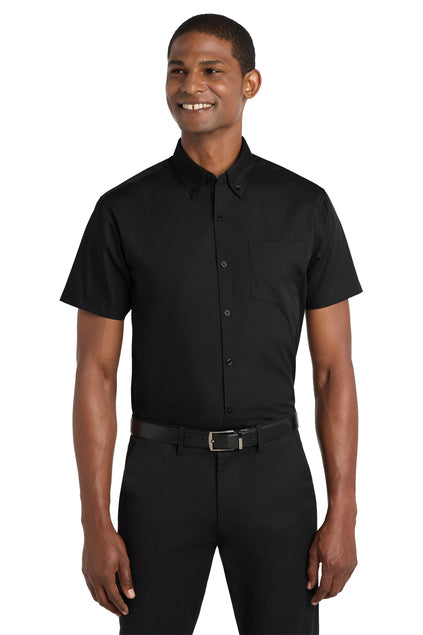 Port Authority® Short Sleeve Carefree Poplin Shirt