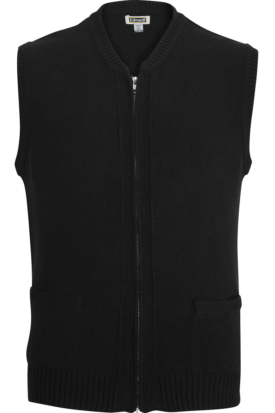 Heavyweight Acrylic Full Zip Vest