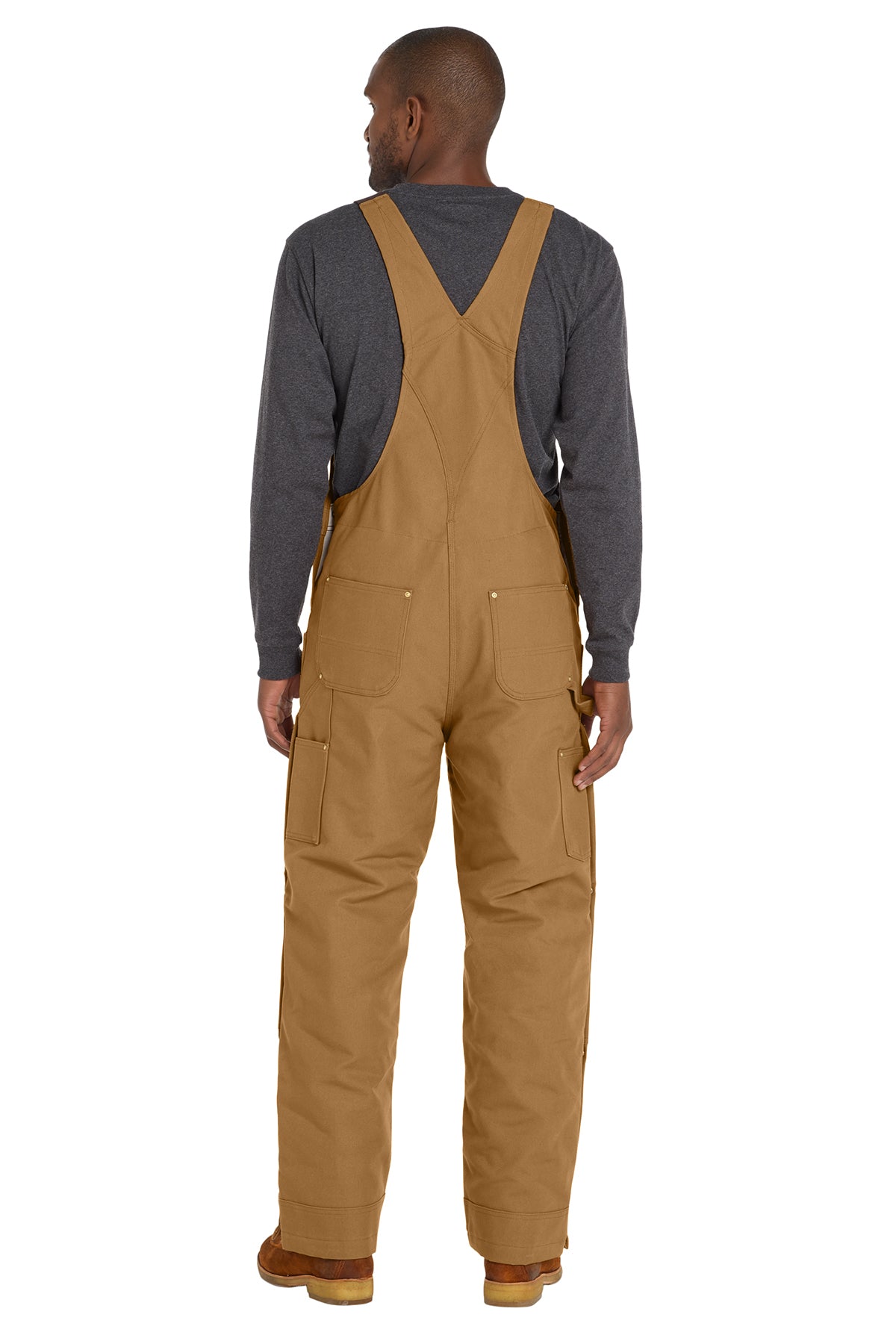 Carhartt® Tall Firm Duck Insulated Bib Overalls