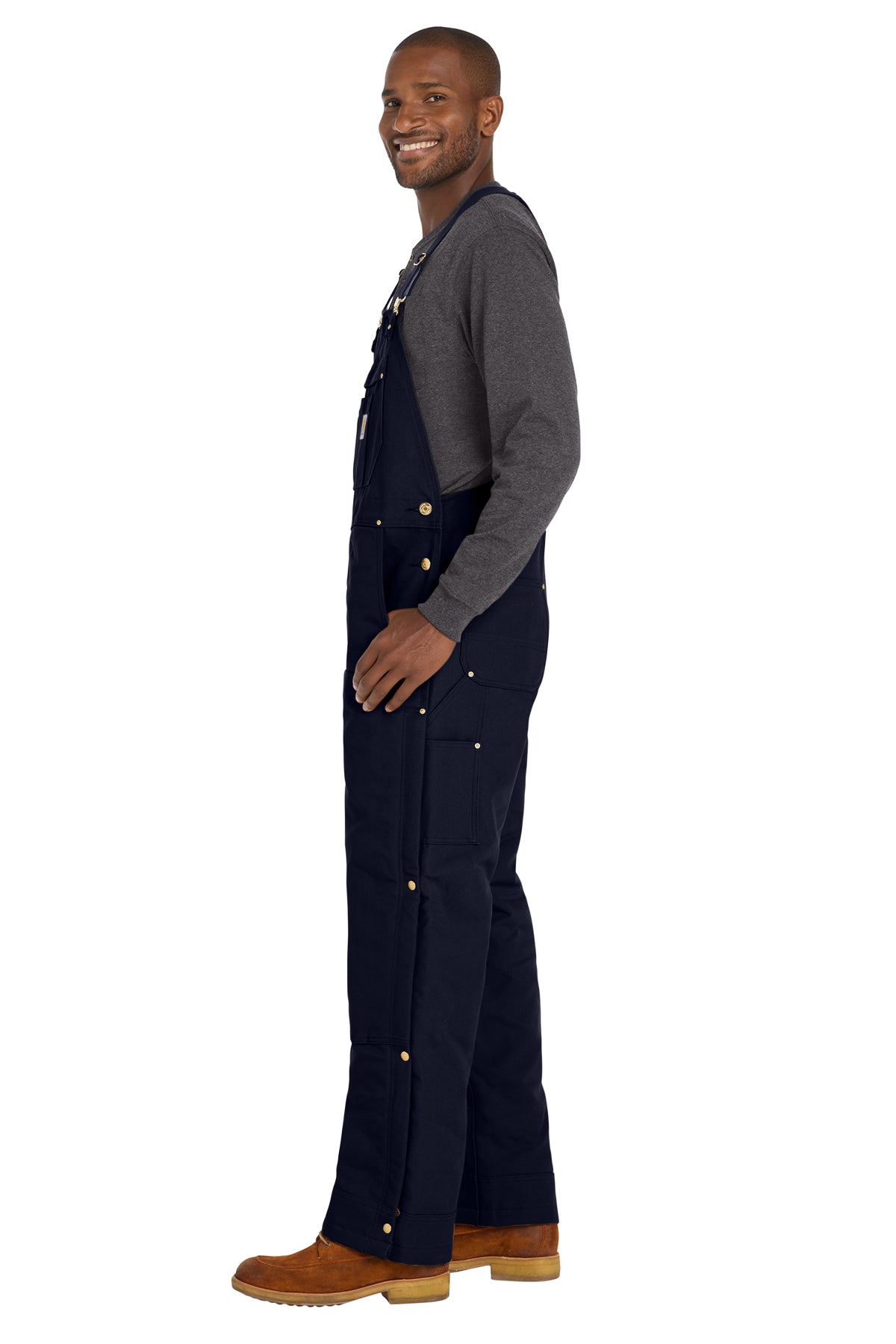 Carhartt® Tall Firm Duck Insulated Bib Overalls