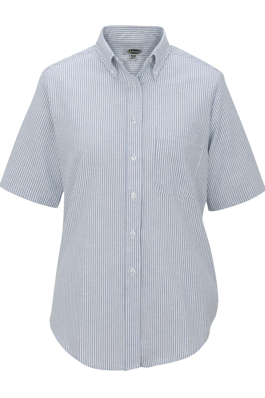 Easy Care Oxford Short Sleeve Ladies Shirt