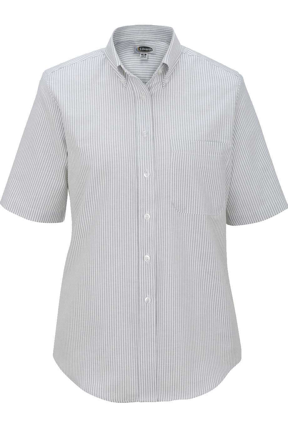 Easy Care Oxford Short Sleeve Ladies Shirt