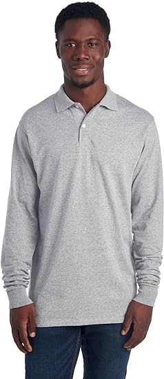Jerzees® Men's Dri-Power® Long Sleeve Polo