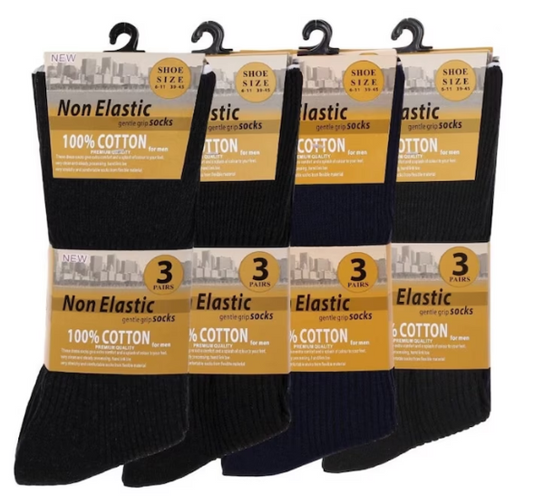 Non Elastic Gentle Grip Socks
