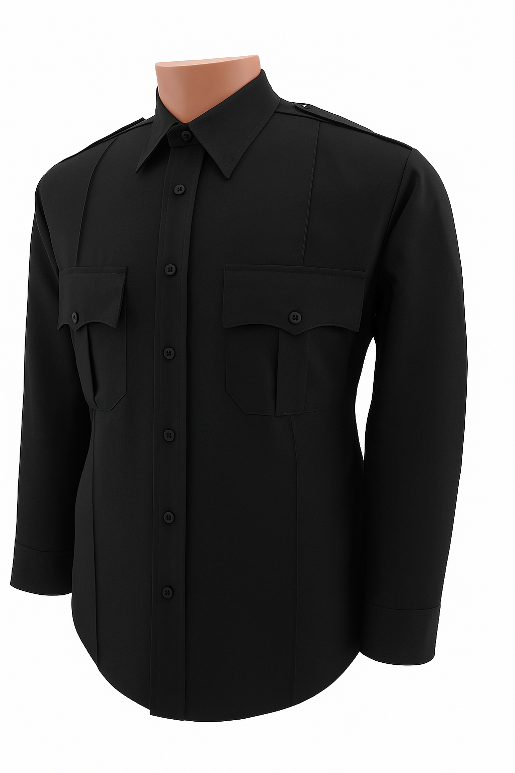 All Poly Long Sleeve (Color: Black, Grey)