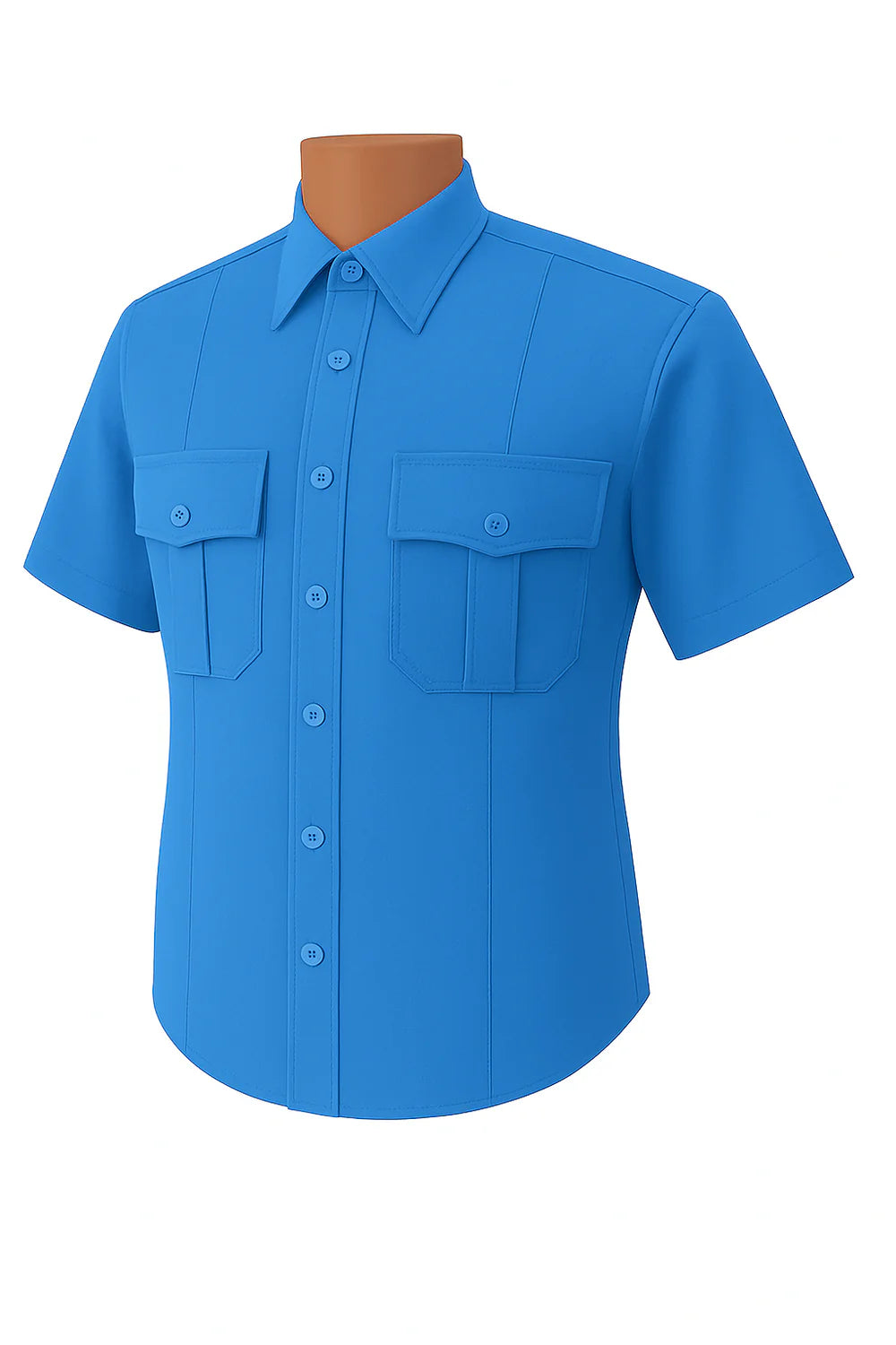 Women's All Polyester Short Sleeve Shirt