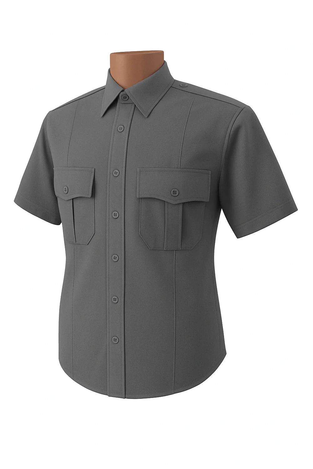 Women's All Polyester Short Sleeve Shirt