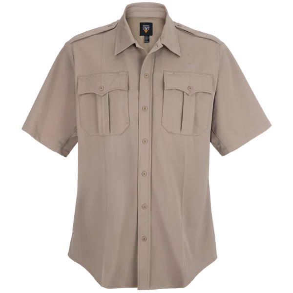Power Flex Men's Short Sleeve Class A Uniform Shirt