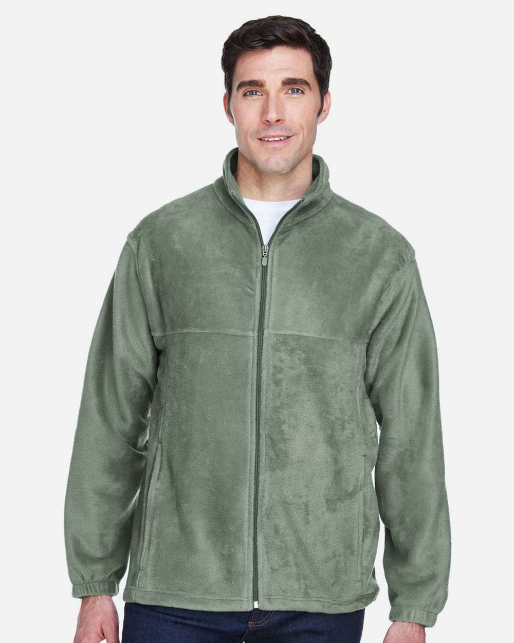 Harriton Men's Full-Zip Fleece