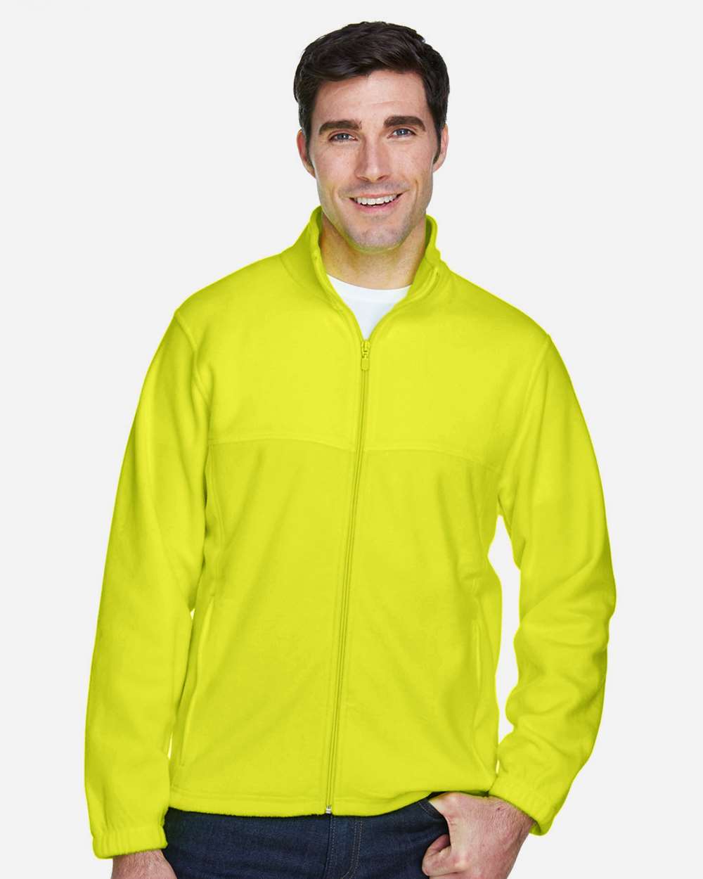 Harriton Men's Full-Zip Fleece