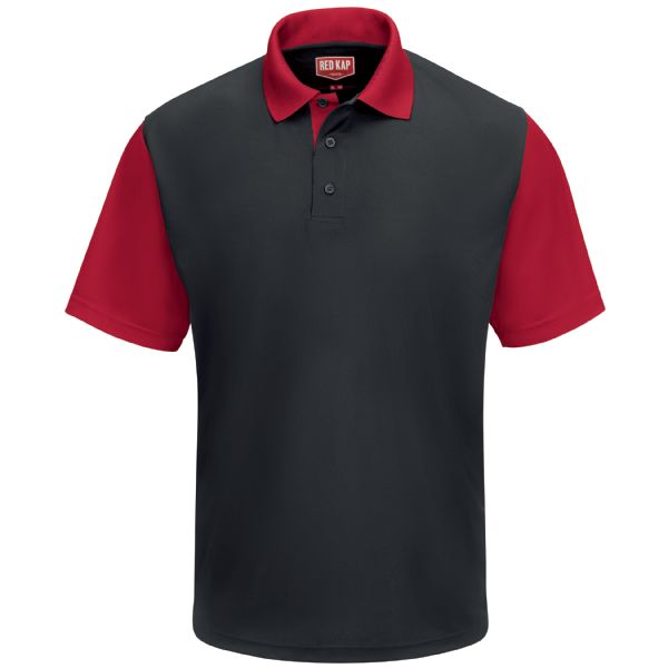 Men's Short Sleeve Performance Knit® Color-Block Polo