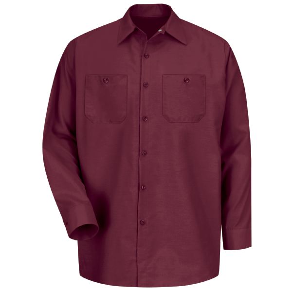 Men's Work Shirt with Pocket Flaps