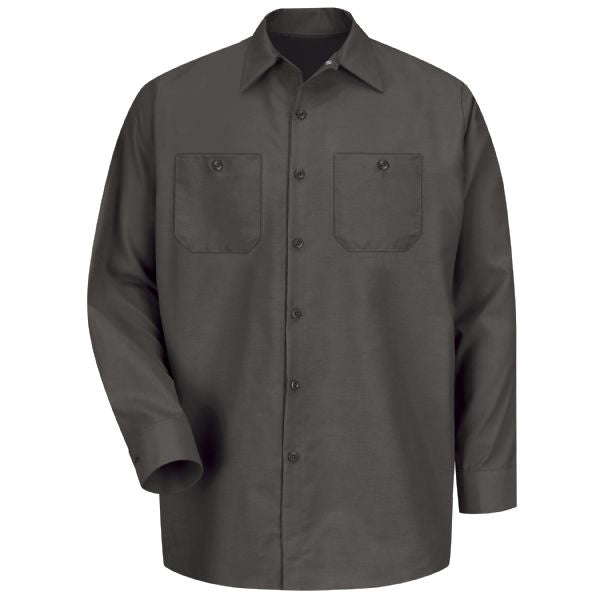 Men's Work Shirt with Pocket Flaps
