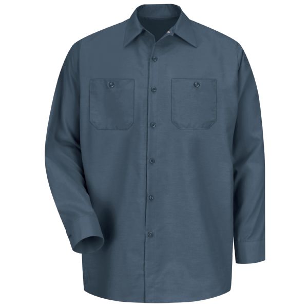 Men's Work Shirt with Pocket Flaps
