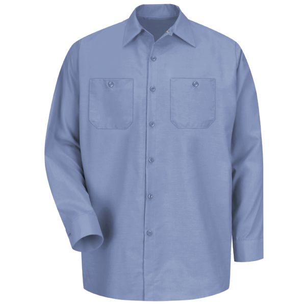 Men's Work Shirt with Pocket Flaps