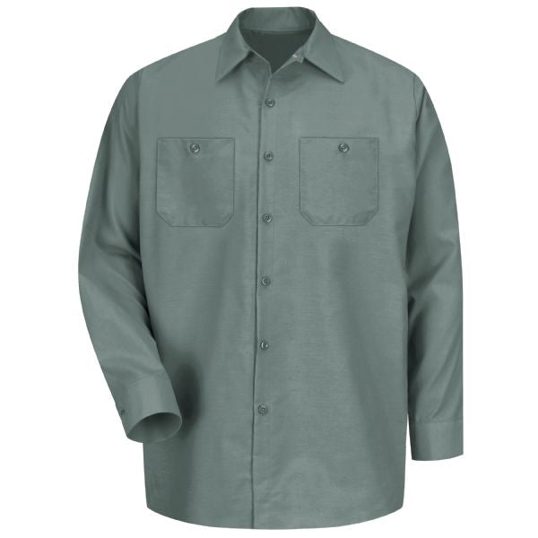 Men's Work Shirt with Pocket Flaps