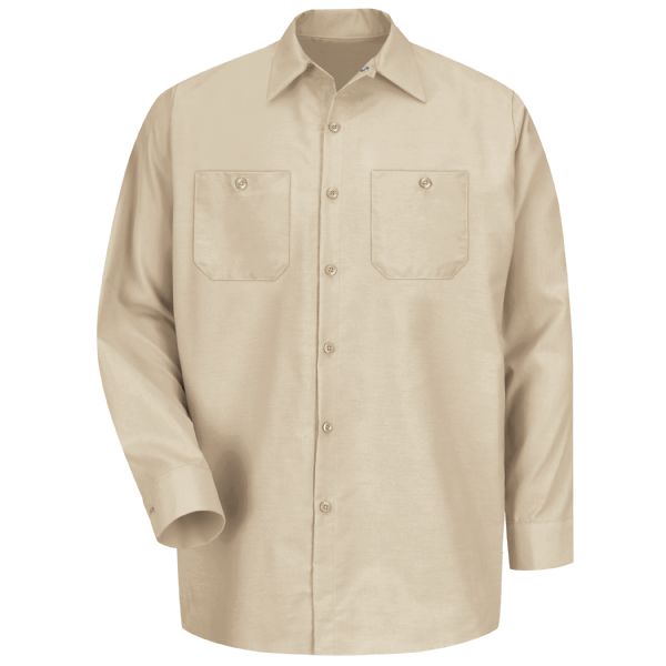 Men's Work Shirt with Pocket Flaps