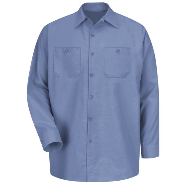 Men's Work Shirt with Pocket Flaps