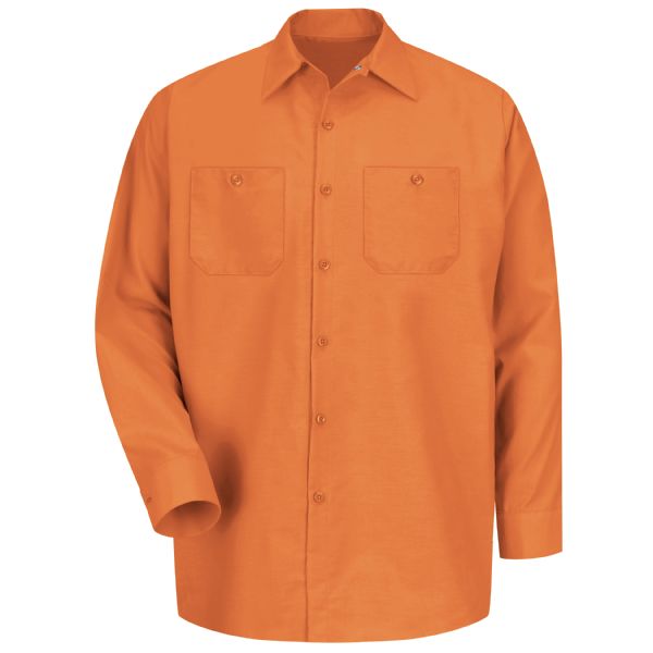 Men's Work Shirt with Pocket Flaps