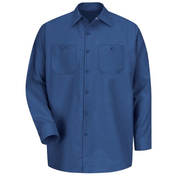 Men's Work Shirt with Pocket Flaps