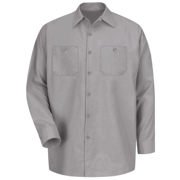 Men's Work Shirt with Pocket Flaps