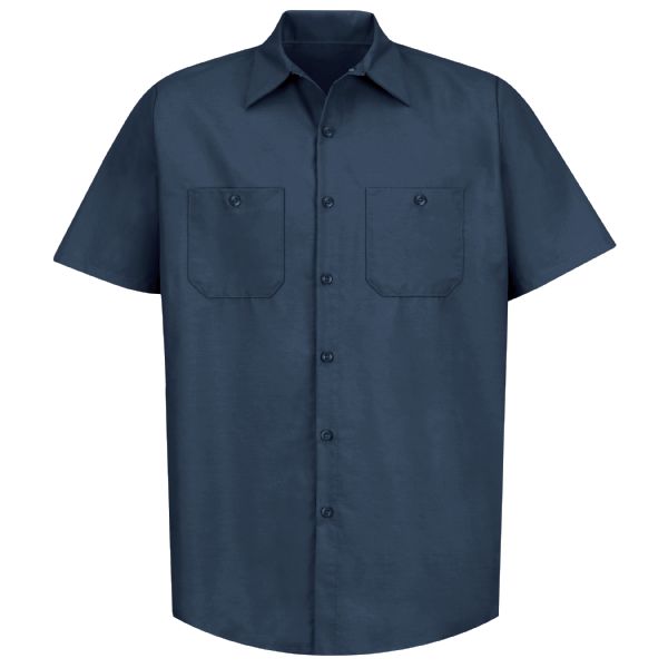 Men's Short Sleeve Industrial Work Shirt
