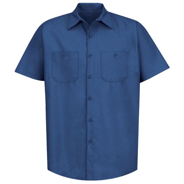 Men's Short Sleeve Industrial Work Shirt