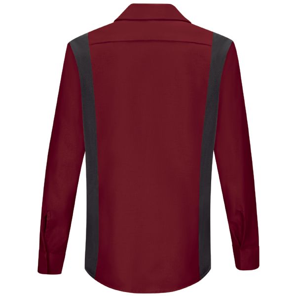 Women's Long Sleeve Performance Plus Shop Shirt with OilBlok Technology