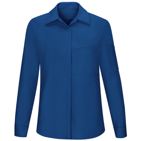 Women's Long Sleeve Performance Plus Shop Shirt with OilBlok Technology