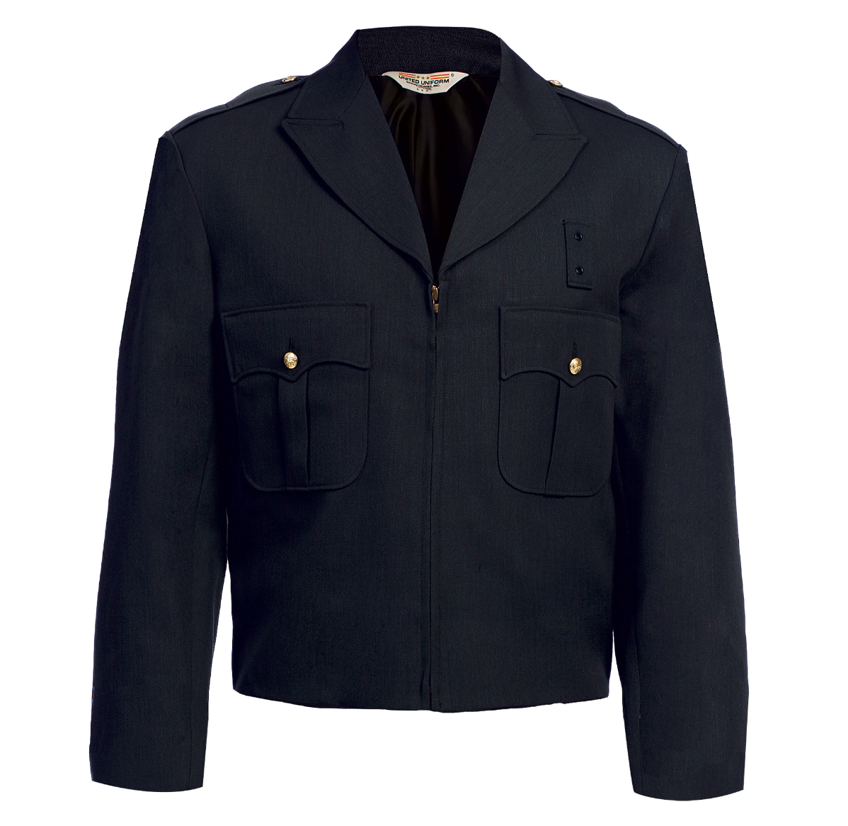 United Uniform Mfr. Zippered Front Ike Jacket